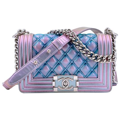 chanel iridescent water boy bag|chanel handbags for boys.